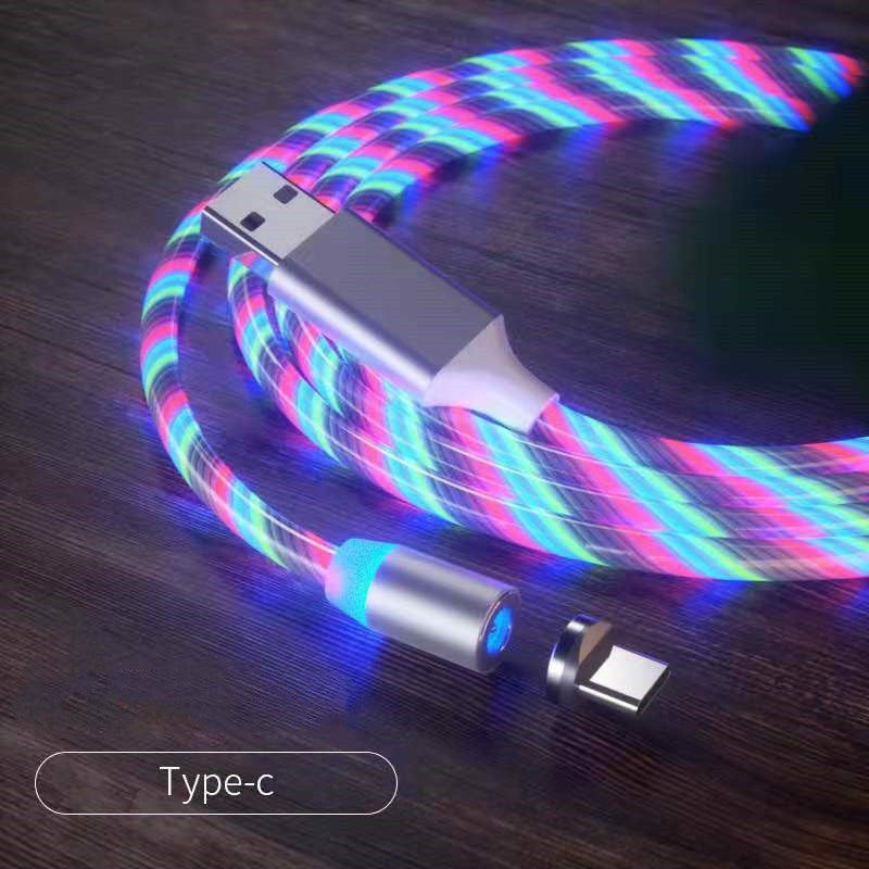Magnetic Fast Charging Cable – 3-in-1 USB Type-C, Micro USB & iPhone