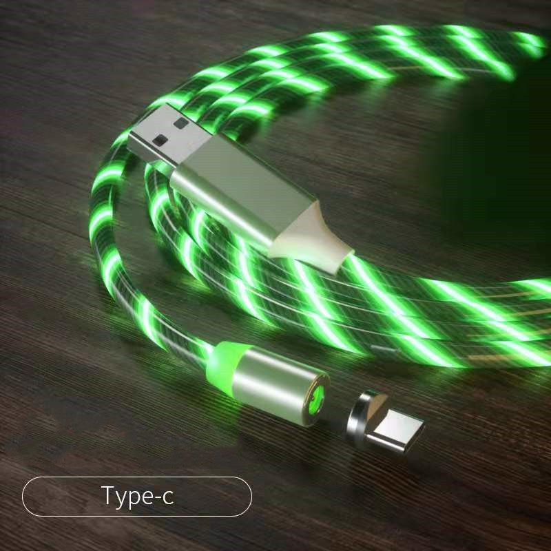 Magnetic Fast Charging Cable – 3-in-1 USB Type-C, Micro USB & iPhone
