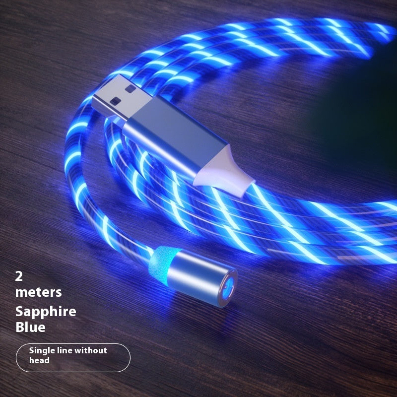Magnetic Fast Charging Cable – 3-in-1 USB Type-C, Micro USB & iPhone